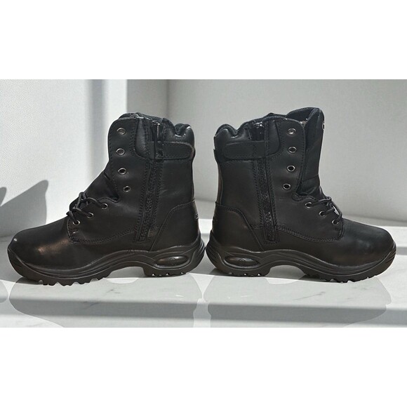 Converse Work Boots Men’s 8 Athlite C6880 Black Met Guard 8” Steel Toe NEW - Picture 3 of 7